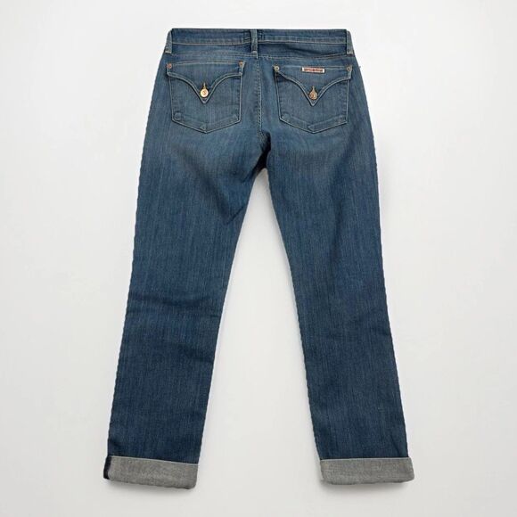 Hudson Bacara Straight Flood Cuff Denim Women’s Jeans Size 29 Preppy City Life - Picture 3 of 12